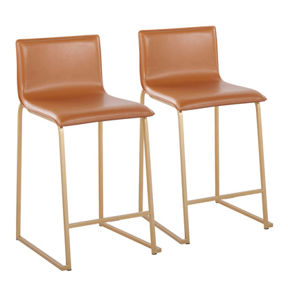 Mara - Contemporary Counter Stool Elegant Design (Set of 2) Lumi Source