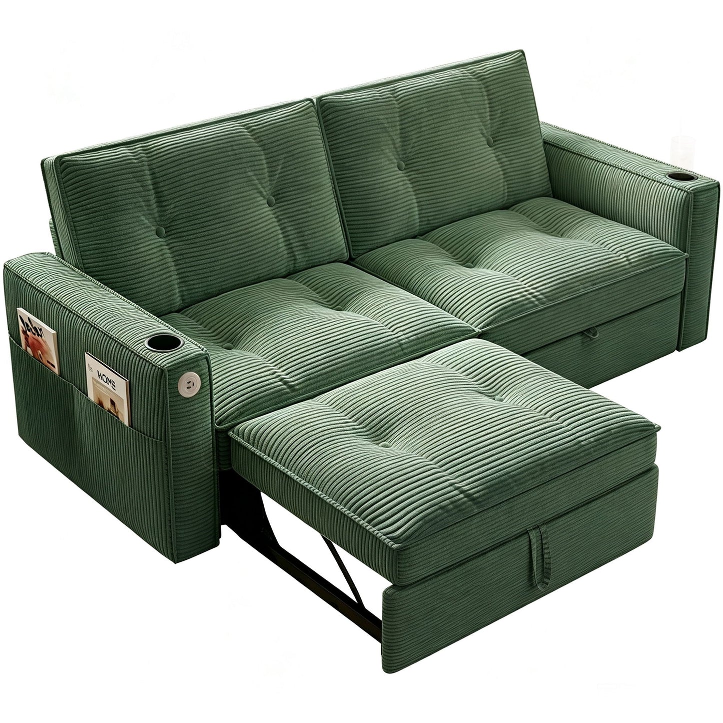 2 In 1 Convertible Sofa Bed For Living Rooms Home Essentials