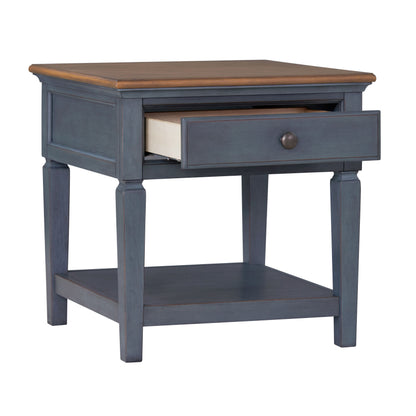 Americana - End Table - Blue