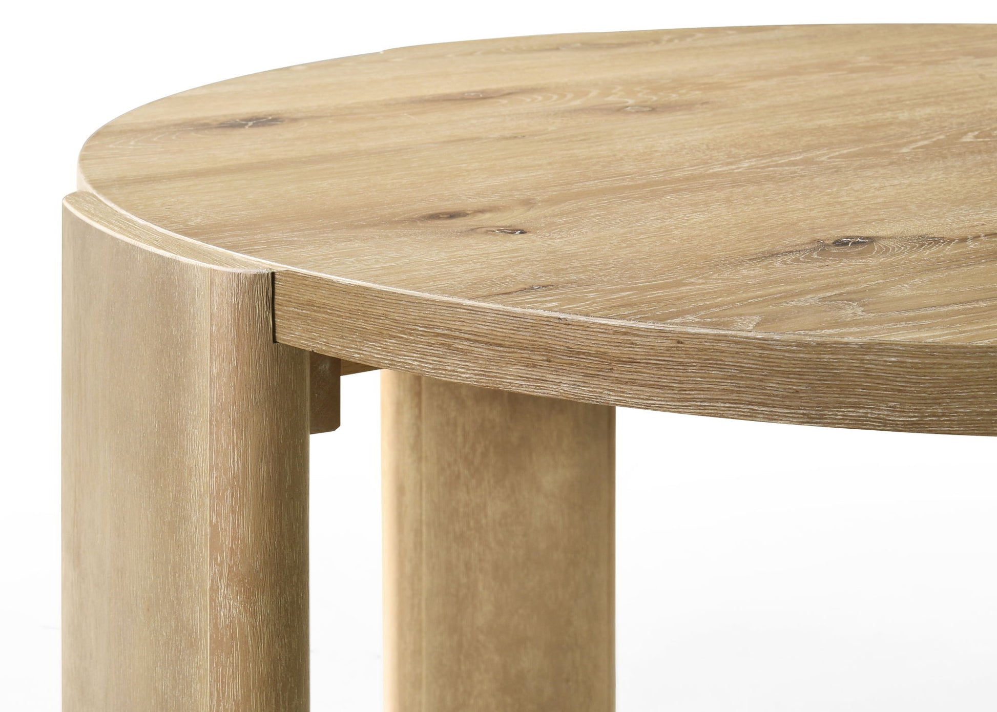 Bowen - Round Dining Table - Oak Finish Lilola Home