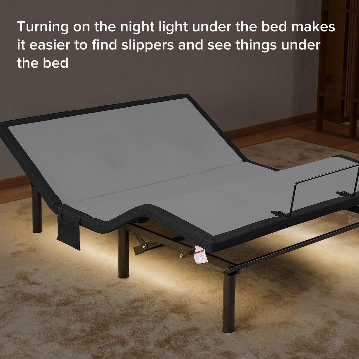 Ergonomic Adjustable Bed, Zero Gravity Base Home Essentials