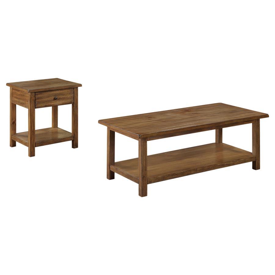 Payne - Coffee And 1-Drawer End Table Set Coaster Fine Furniture