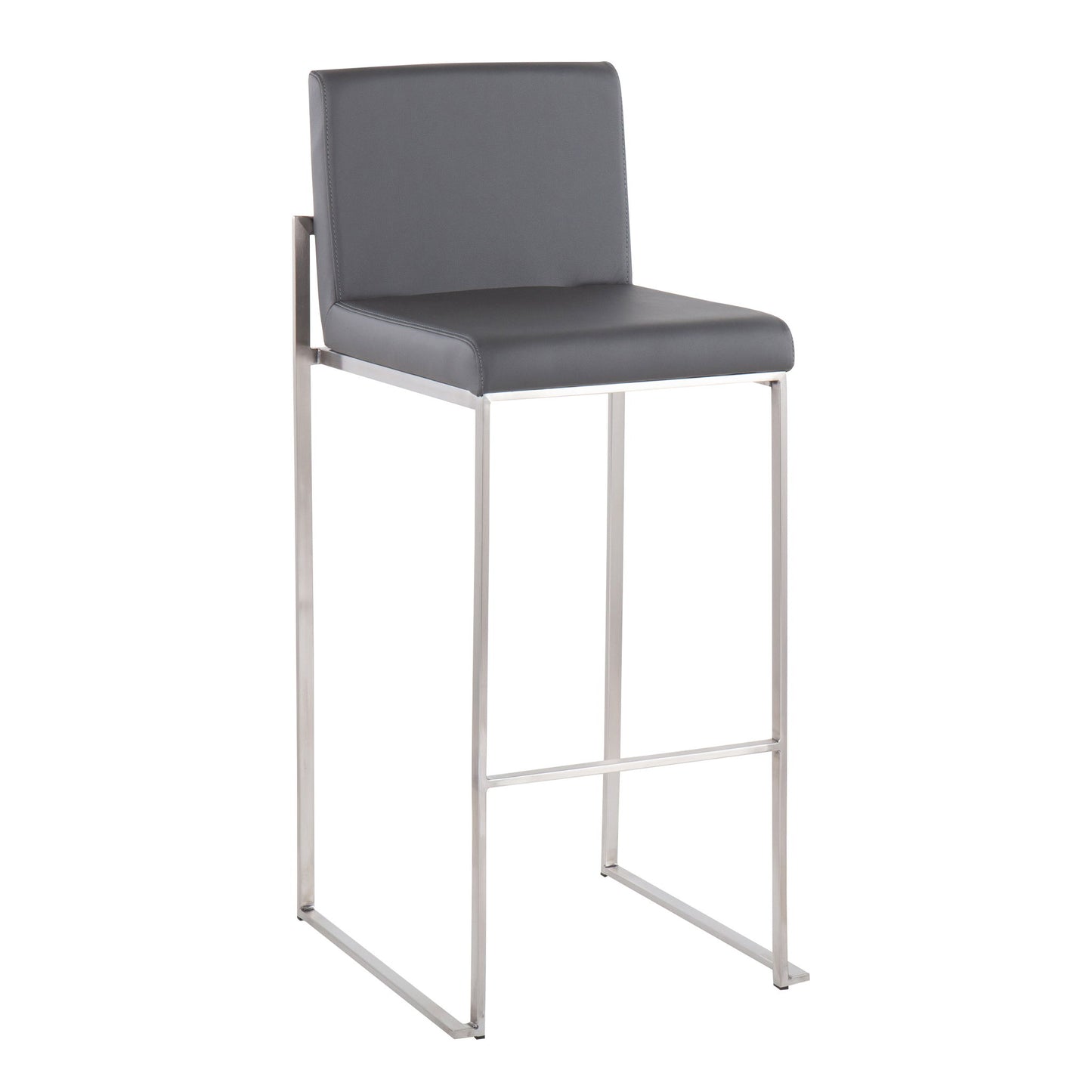 Fuji - Contemporary And Modern Elegance High Back Barstool Lumi Source