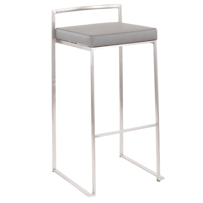 Fuji - Contemporary And Elegant Design Stackable Barstool Lumi Source