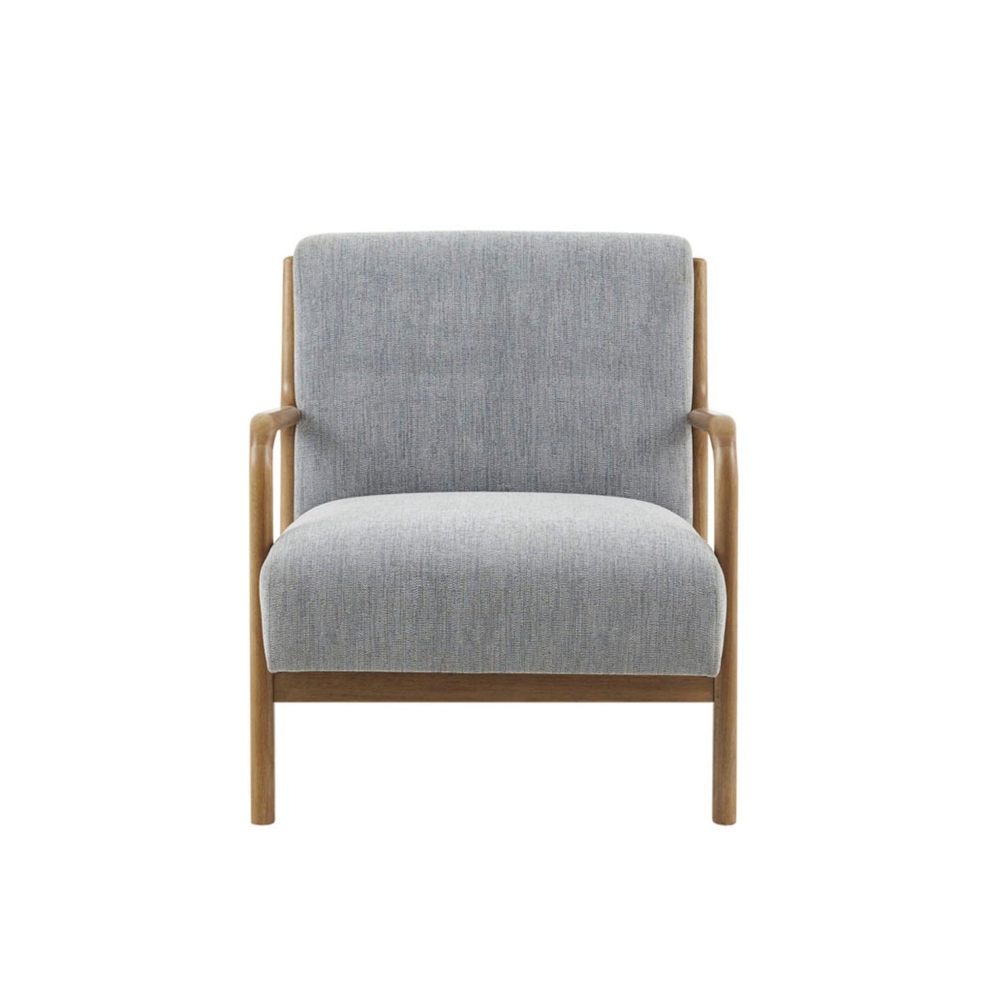 Mid-Century Style Lounge Chair With Upholstered Seat JLA