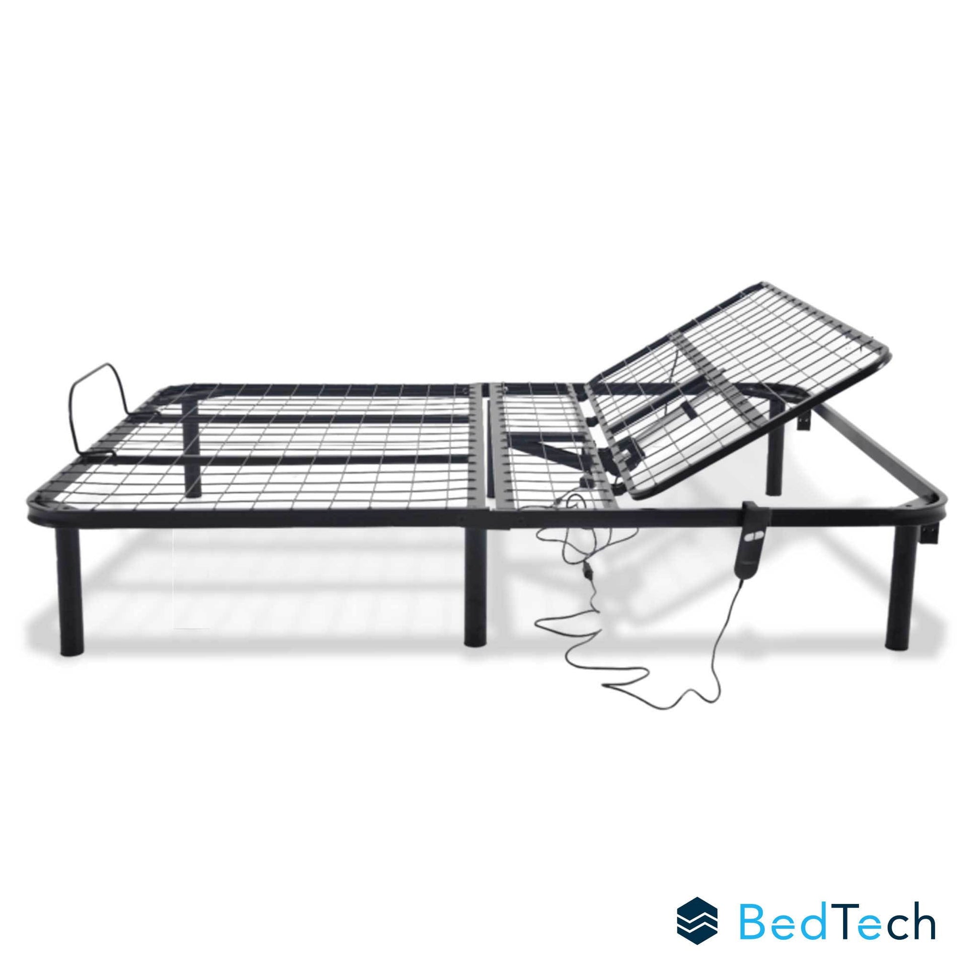 Bthu - Adjustable Bed Base With Head Position Adjustment BedTech