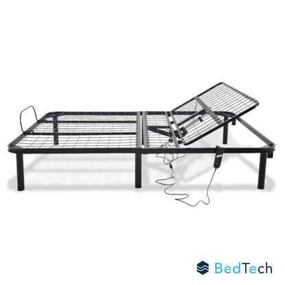 Bthu - Adjustable Bed Base With Head Position Adjustment BedTech