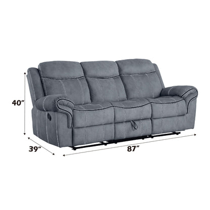 Zubaida - Two Tone 3 Piece Recliner Living Room Set Acme