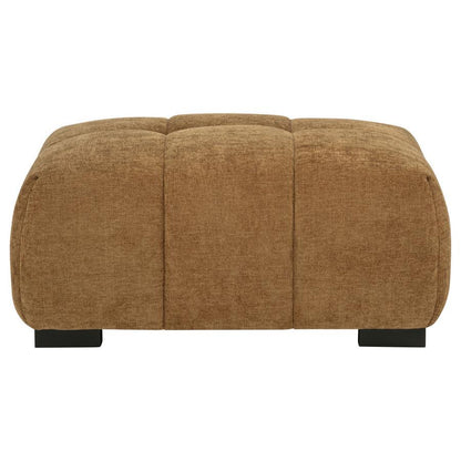 Octavia - Fabric Rectangular Upholstered Ottoman Coaster Fine Furniture