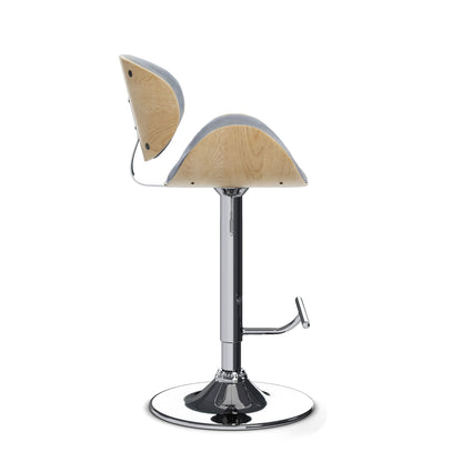 Marana - Handcrafted Bentwood Adjustable Swivel Bar Stool Simpli-Home