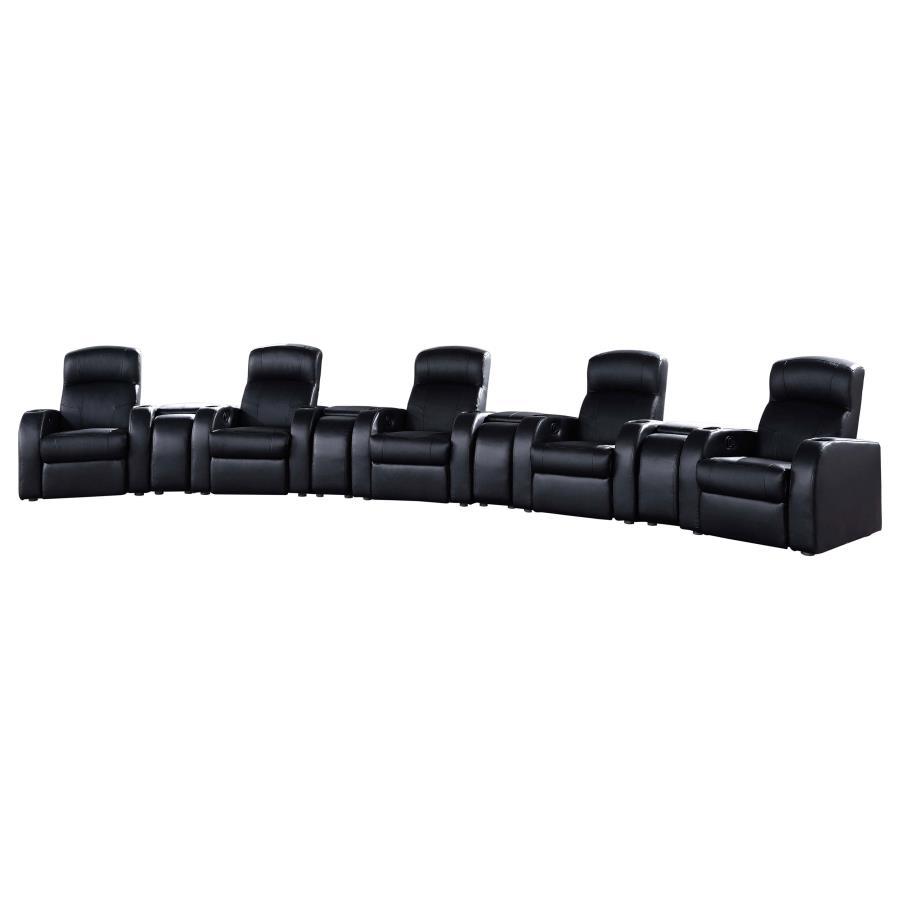 Cyrus - Upholstered Home Theater Seating CoasterEssence