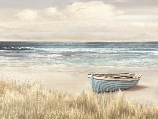 Tranquility By Amber Sterling (Framed Small) - Blue Classy Art