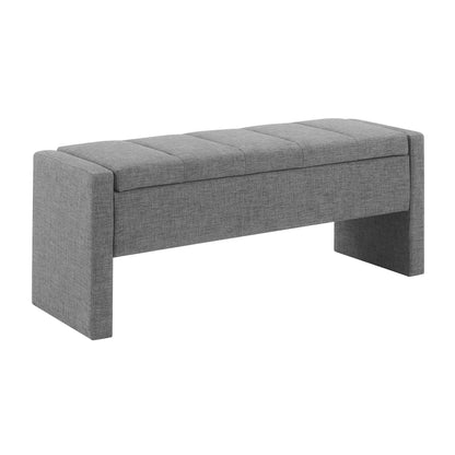 Modern Upholstered Large Bed End Bench With Storage - Snoozhouse