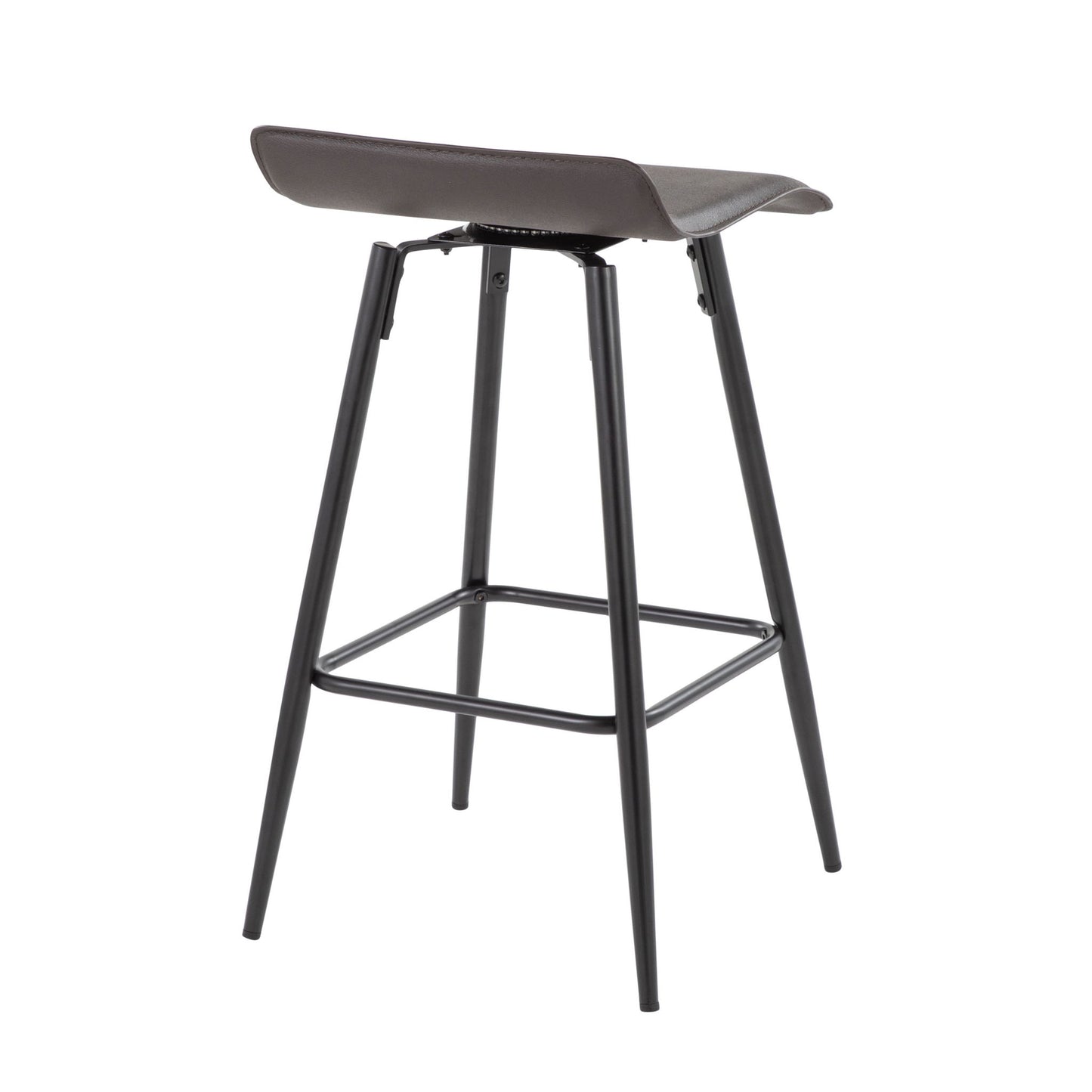 Ale - Contemporary Fixed Height Counter Stool (Set of 2) Lumi Source