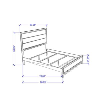 Mirage - 5 Piece Bedroom Set Global Furniture USA