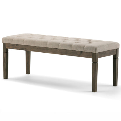Waverly - Upholstered Tufted Ottoman Bench Simpli-Home