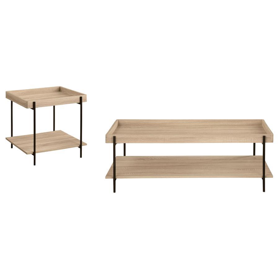 Fallon - Rectangular Coffee Table Set Coaster Fine Furniture