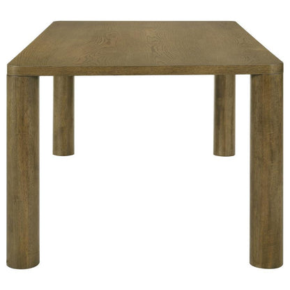 Castlewood - Rectangular Wood Dining Table - Brown Oak Coaster Fine Furniture