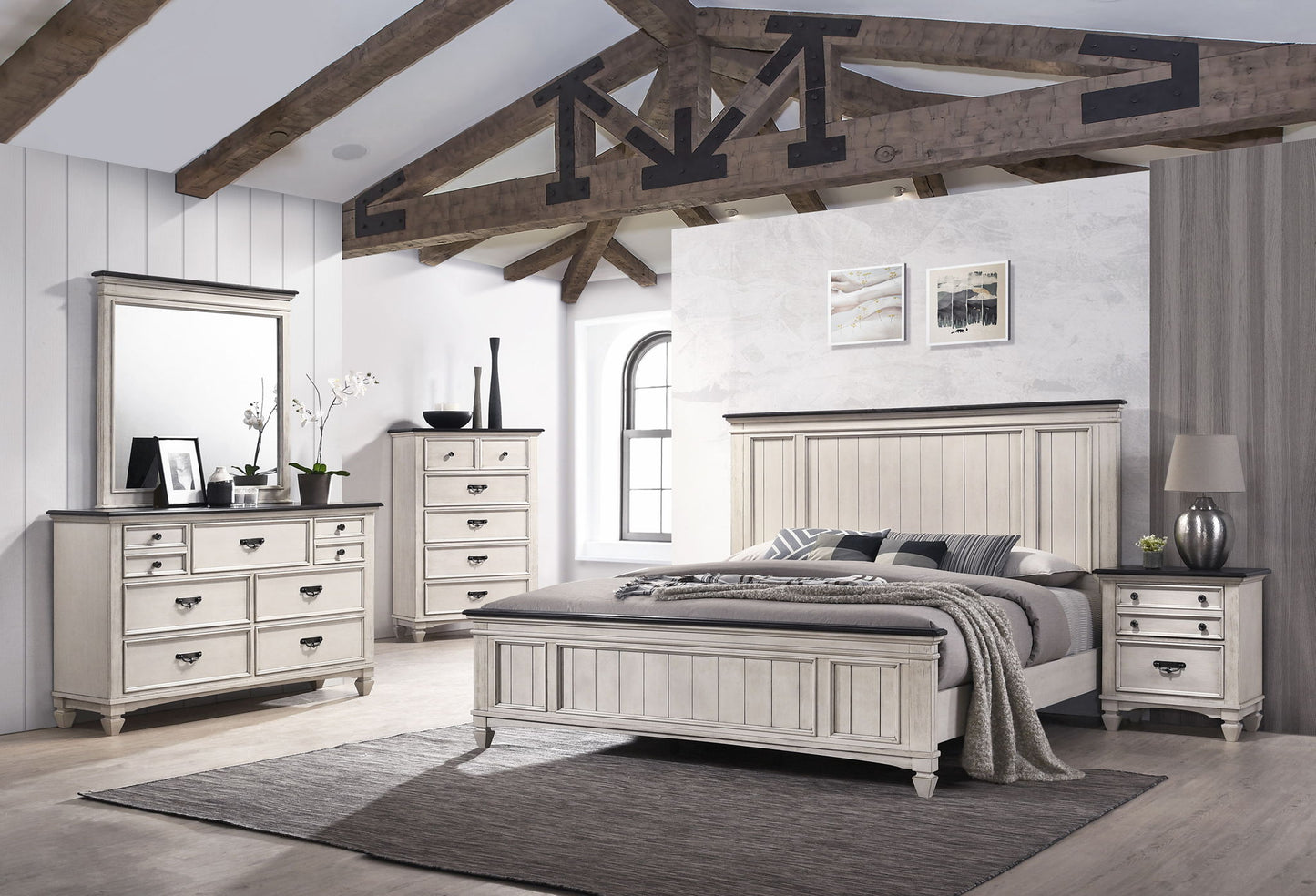 Sawyer - Dresser, Mirror Crown Mark