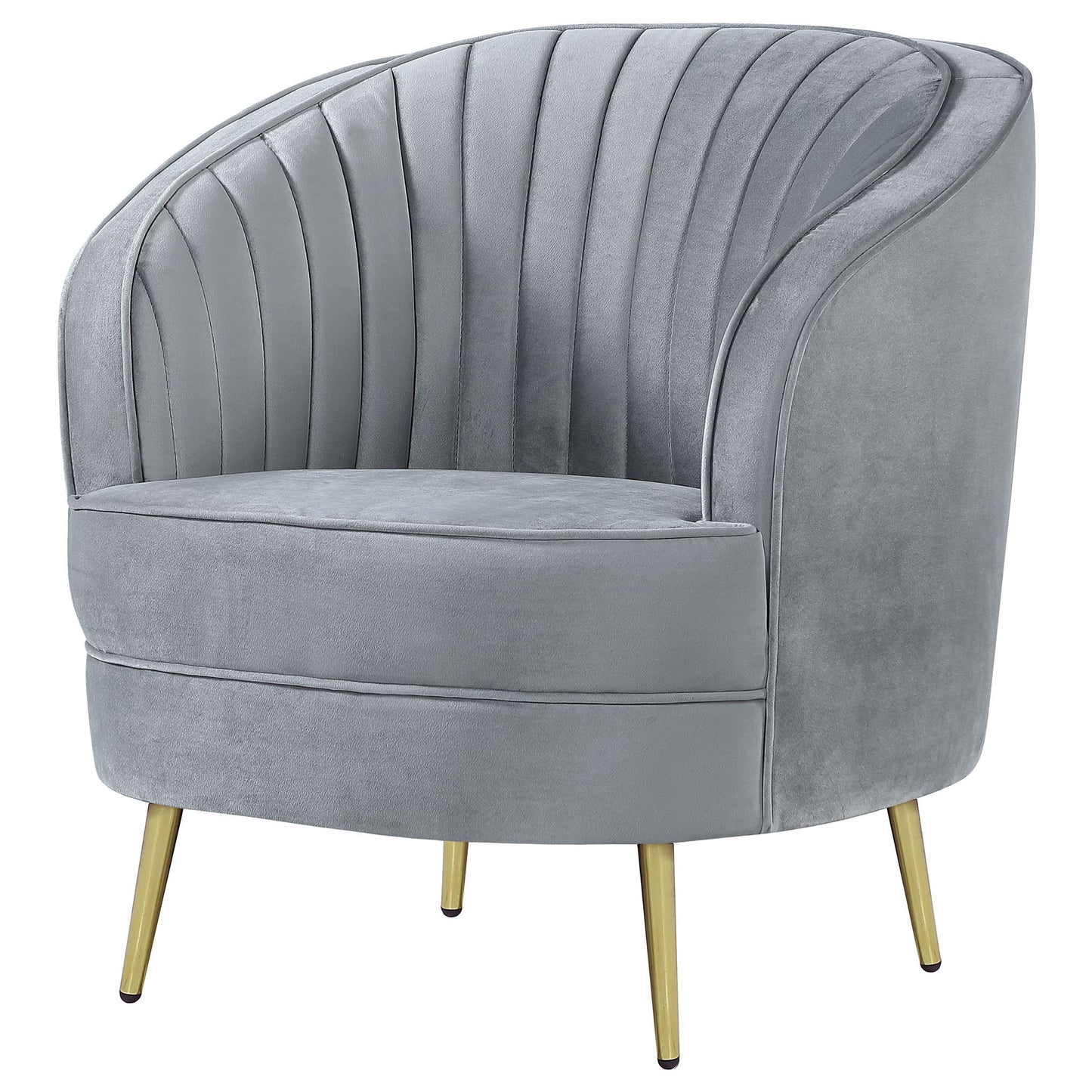 Tufted Upholstered Lounge Seating Chair Furniture Max