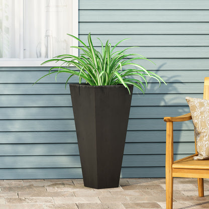 Outdoor Modern Cast Stone Planter Noble House