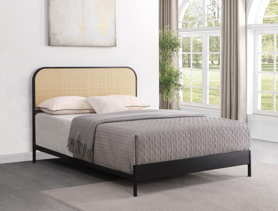 Amherst - Radio Weave Rattan Metal Bed Coaster Fine Furniture