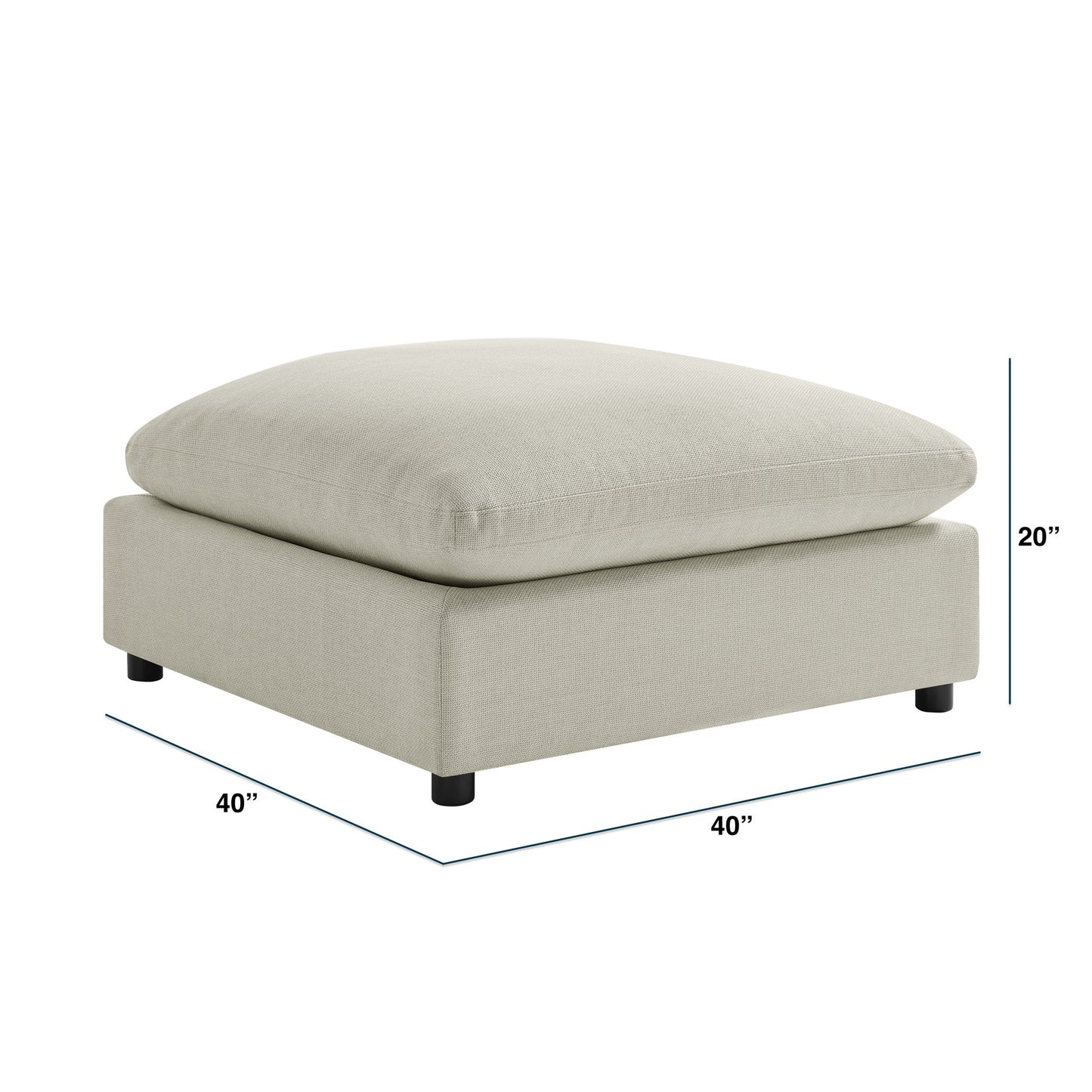 Cassandra - Ottoman With Removable Covers Ridgecrest Home