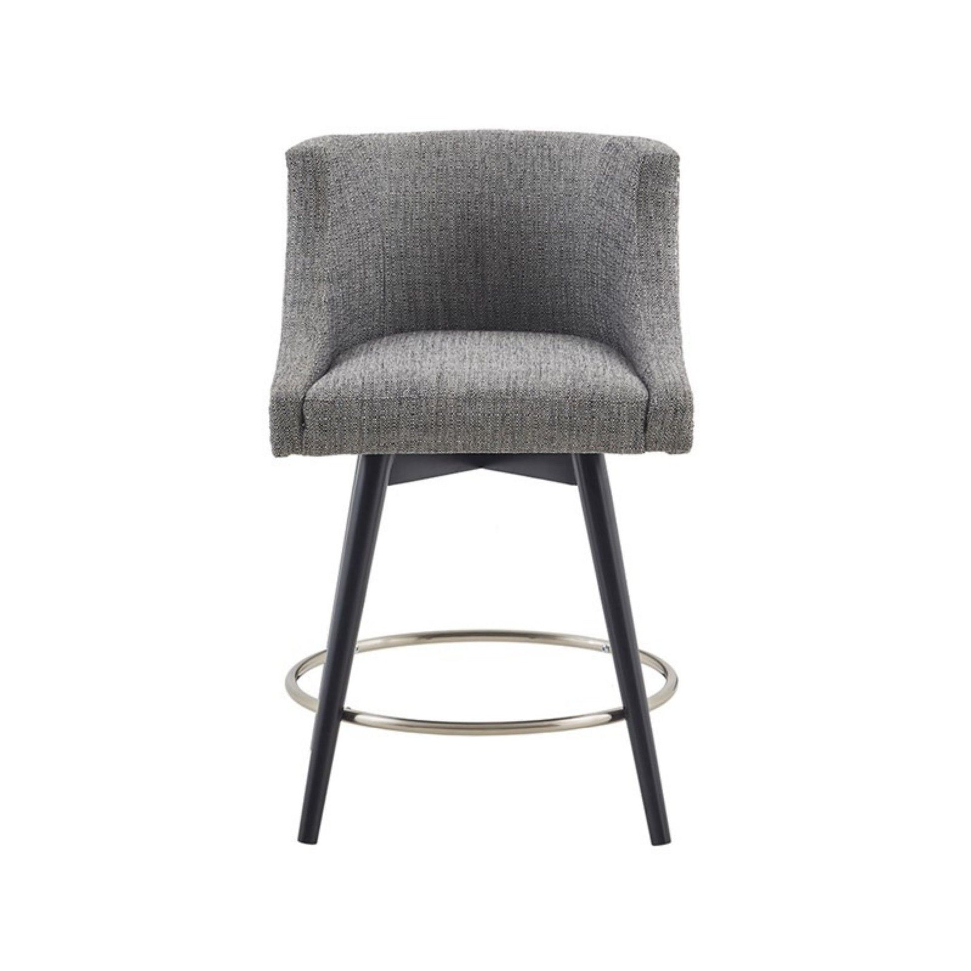 Mateo - Swivel Counter Stool - Gray JLA