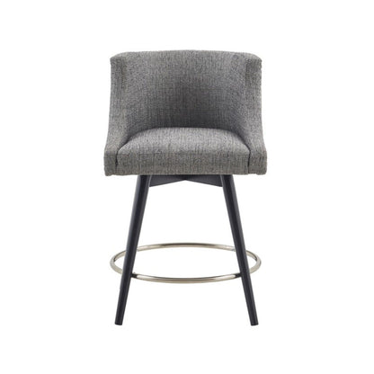 Mateo - Swivel Counter Stool - Gray JLA