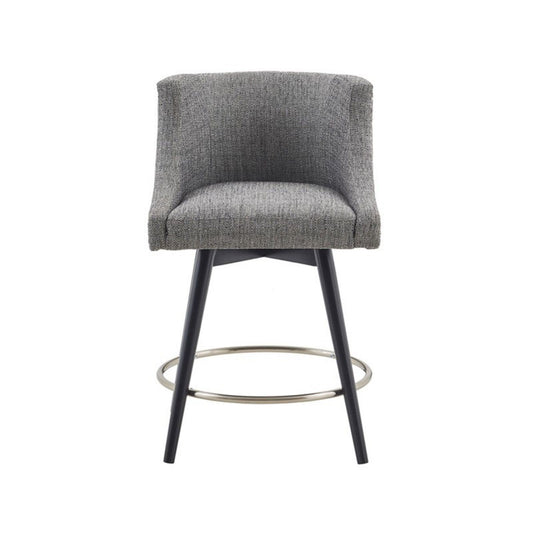 Mateo - Swivel Counter Stool - Gray JLA