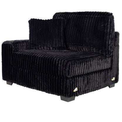 Contemporary Style Chair With Cup Holder Armrest Home Essentials