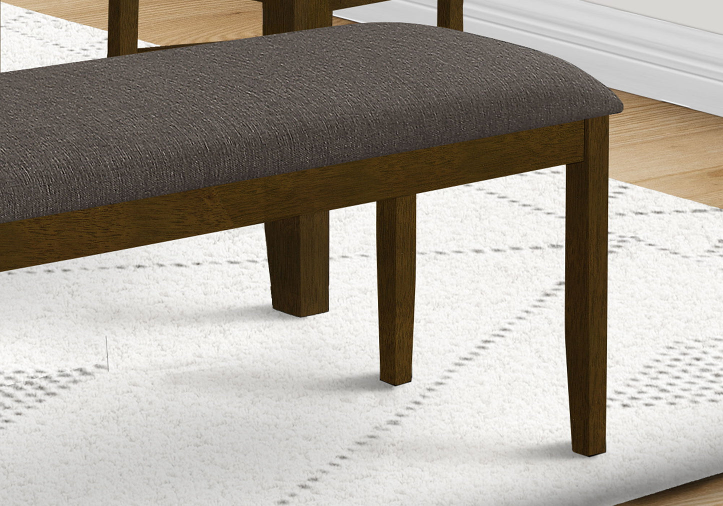 Bench, Rectangular, Hallway, Upholstered, Transitional 8th Street