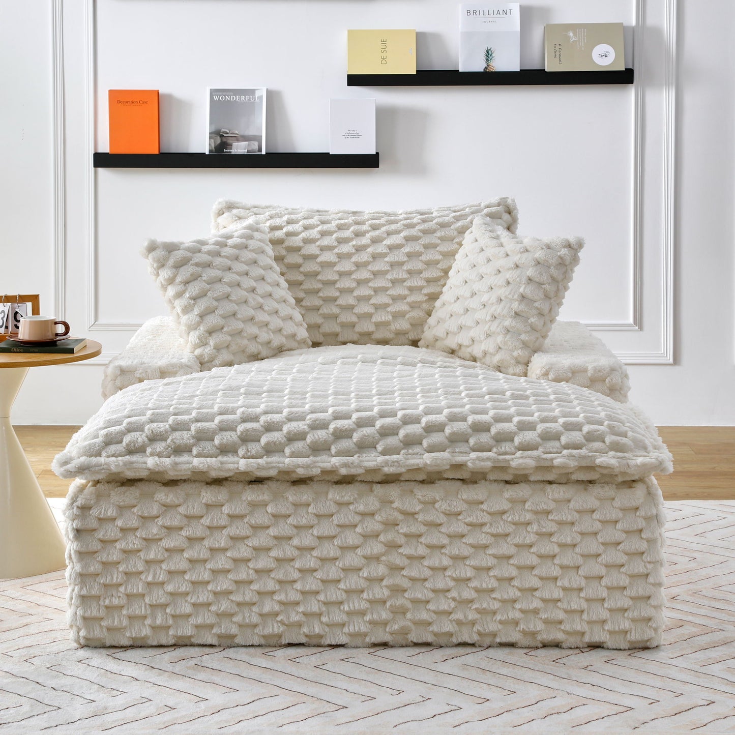 Harbor - Luxury Sofa Turtle Fleece Fabric Home Essentials
