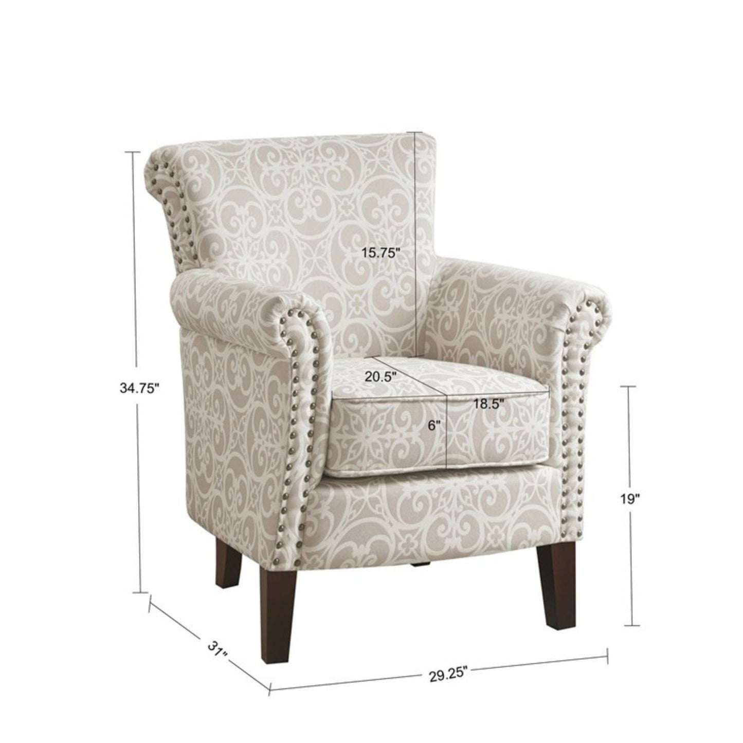 Brooke - Tight Back Club Chair JLA