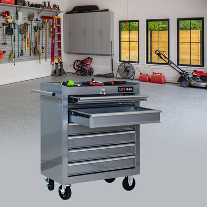 7 Drawers Multifunctional Tool Cart With Wheels Daily Nest