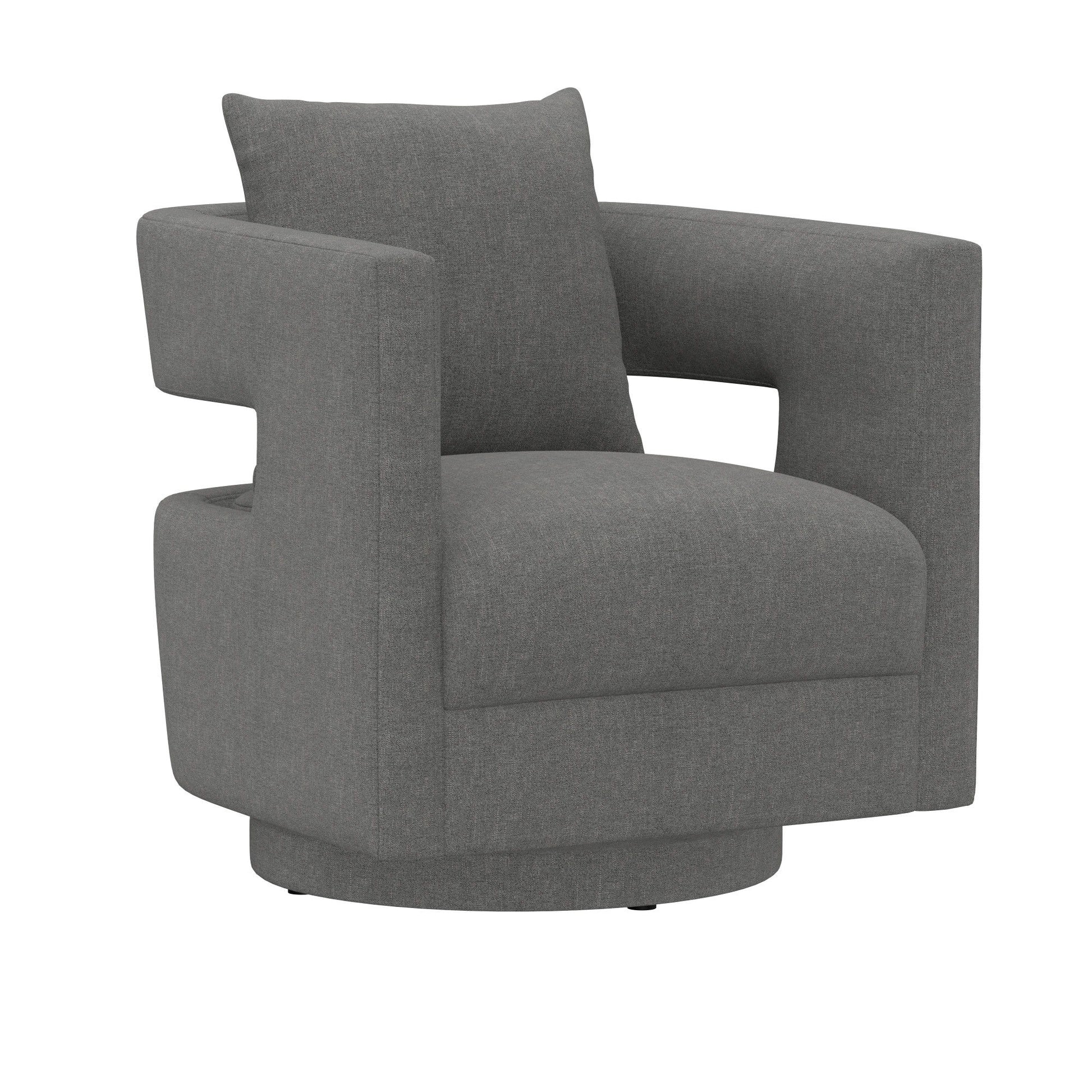 Modern Swivel Chair With Contemporary Design Emerald Home