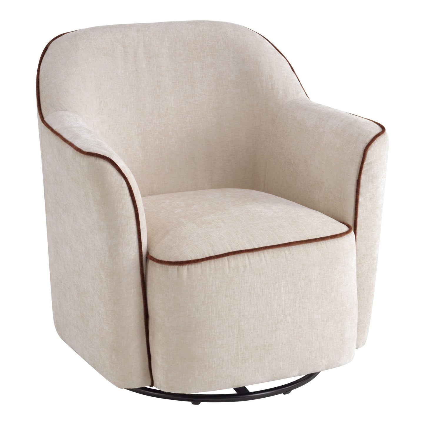 360° Swivel Accent Chair With Flared Arms Hearth and Haven