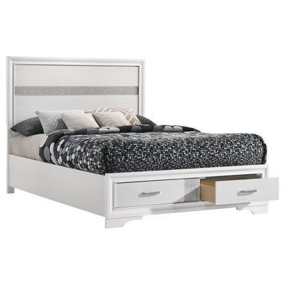 Miranda - Wood Storage Panel Bed CoasterEveryday