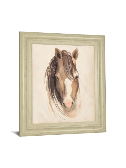 Watercolor Animal Study - Wall Art - Dark Brown