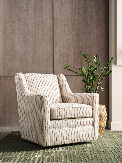 Riva Swivel Barrel Chair Best Home Furnishings
