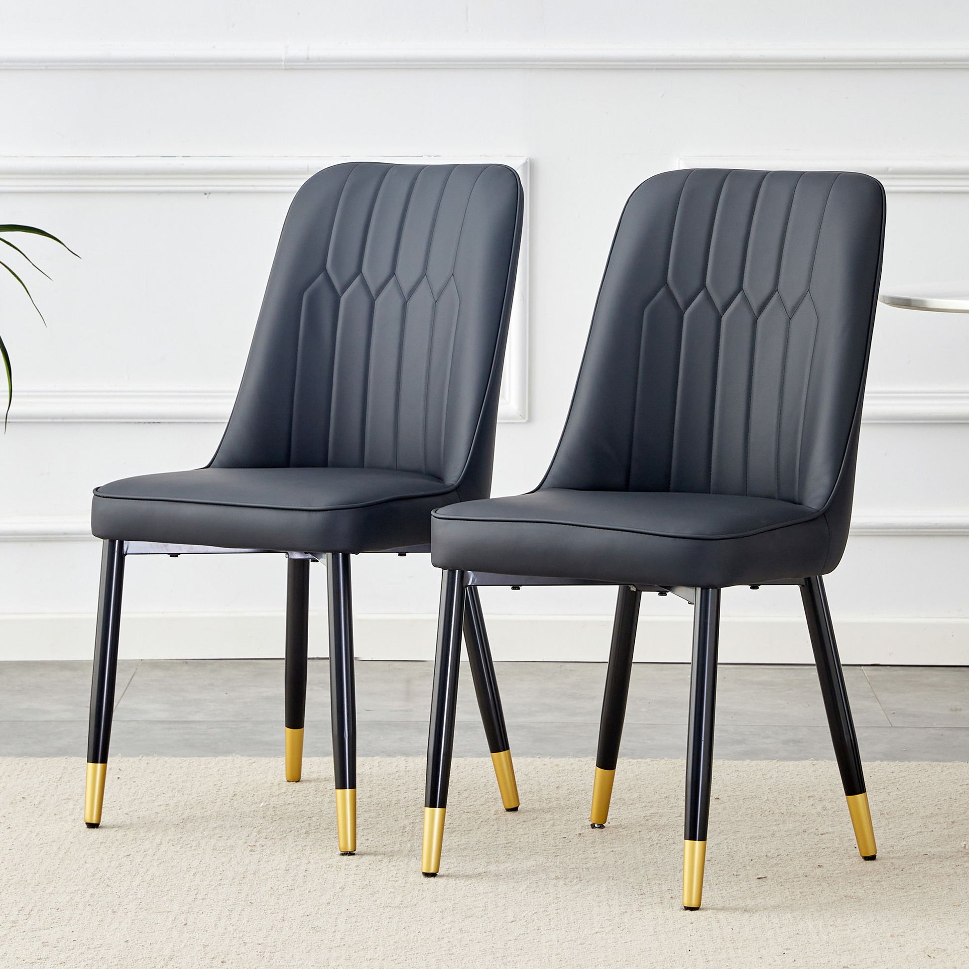 Modern Chair With Metal Legs Home Essentials