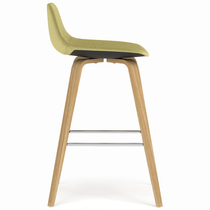 Randolph Bentwood - Upholstered Counter / Bar Height Stool (Set of 2) Simpli-Home
