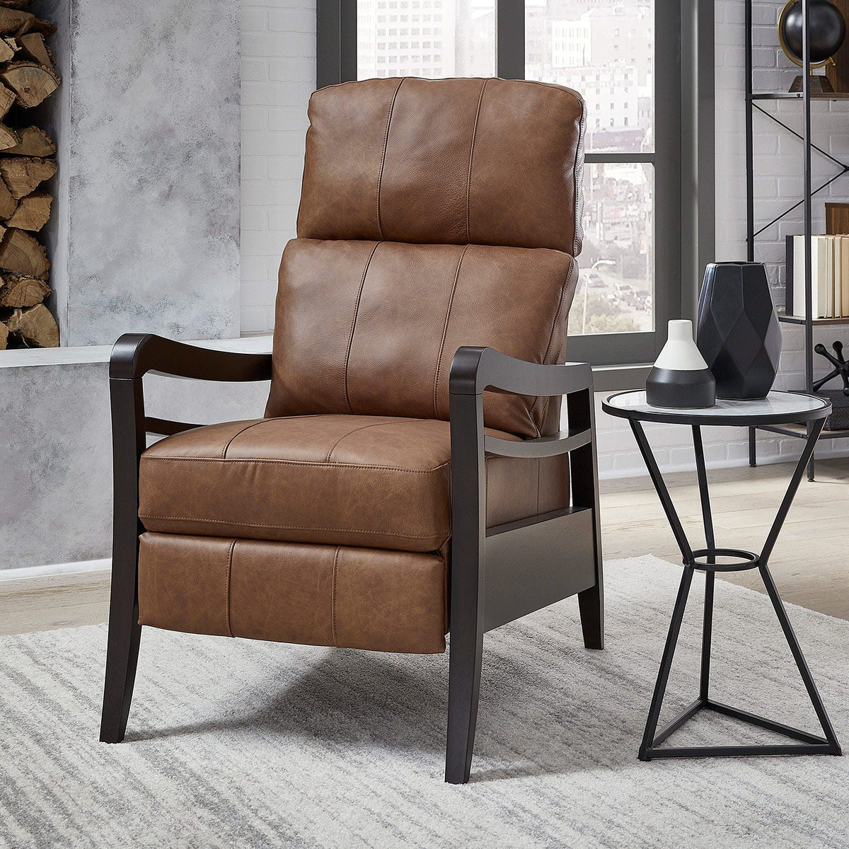 Ryberson Three-Way High-Leg Recliner Best Home Furnishings