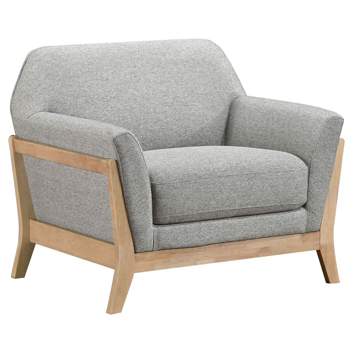 Caspian - Accent Chair - Gray Furniture Max