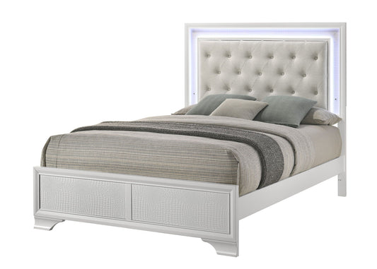Lyssa - Bed With LED Crown Mark