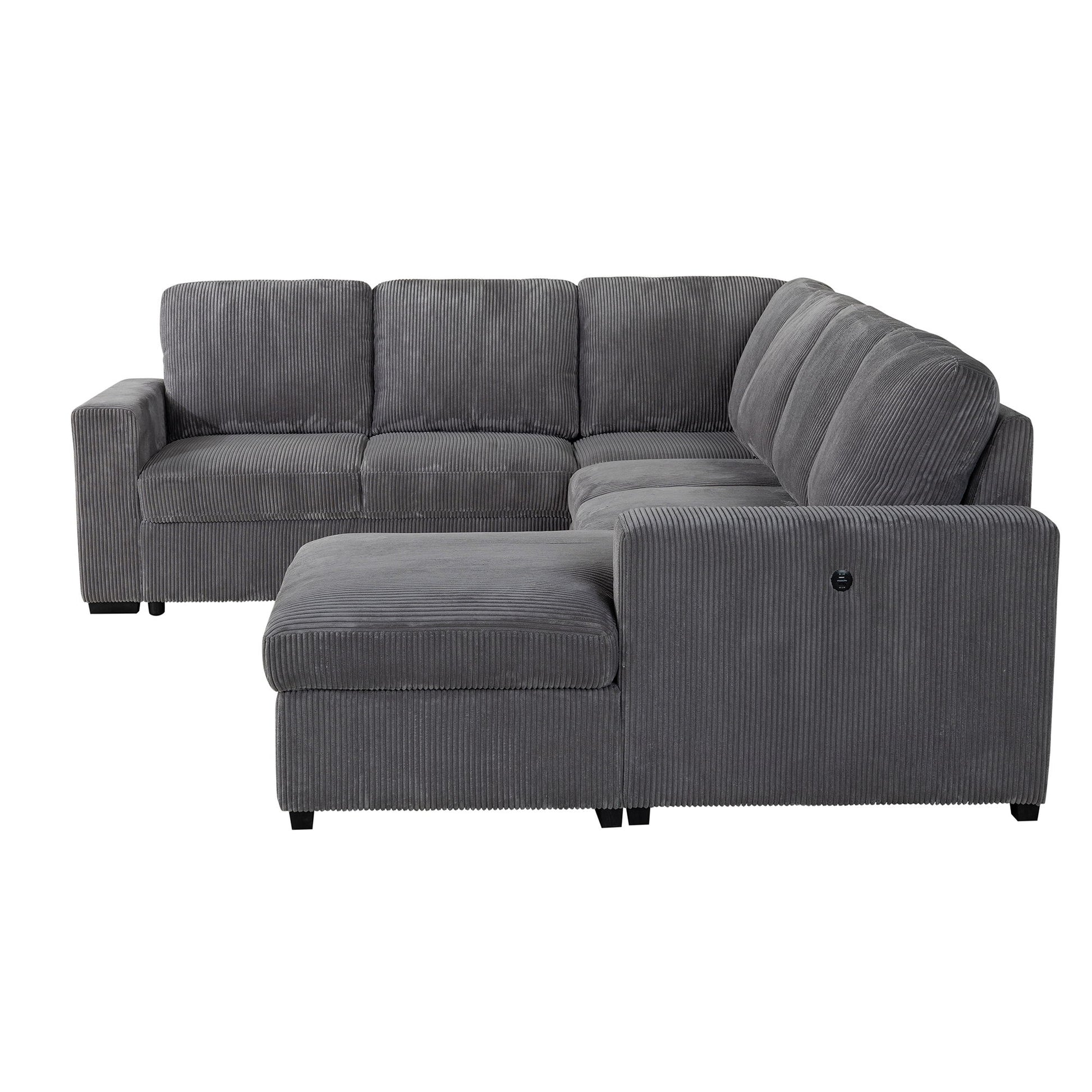 Melody - Sectional Sofa With Plush Cushioning Global Furniture USA