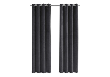 2 Pieces Set, Curtain Panel, Room Darkening, Grommet, Contemporary & Modern 8th Street