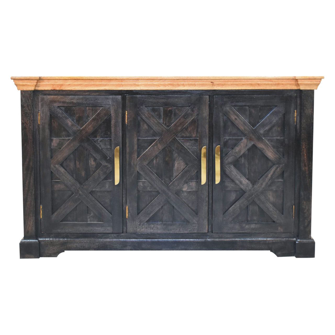 Regal - Rustic Sideboard - Black Artisan Furniture