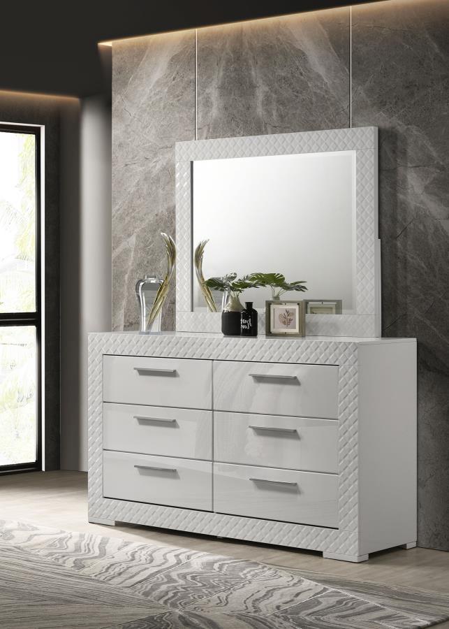 Ives - 6-Drawer Dresser Coaster Fine Furniture