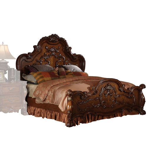 Dresden - Queen Bed - Cherry Oak Acme